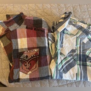 Affliction and Rock Revival Men's Shirts